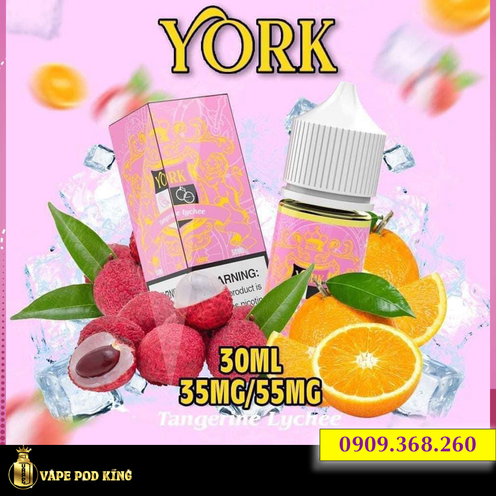 York Quýt Vải - Tangerine Lychee 30ml