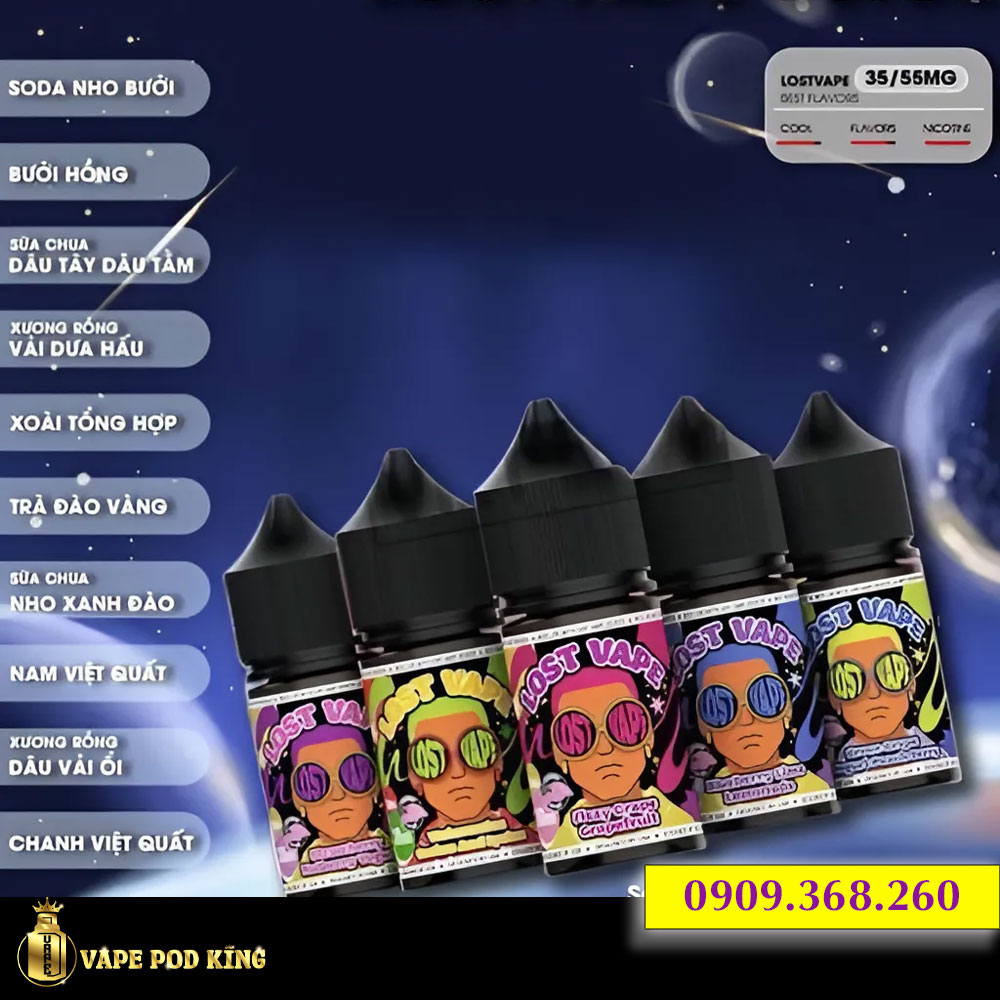 Tinh Dầu Lost Vape Juice