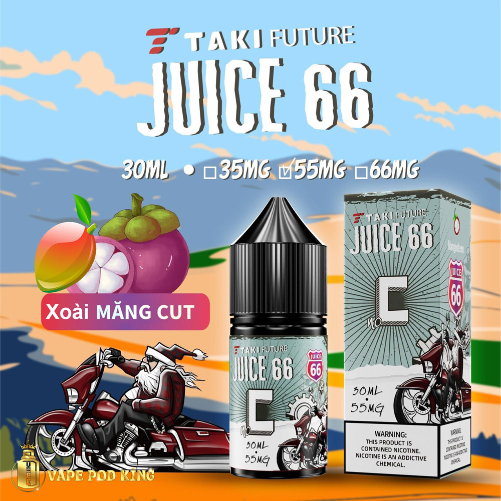 Taki Juice 66 C Măng Cụt Xoài - Mangosteen Mango 30ml