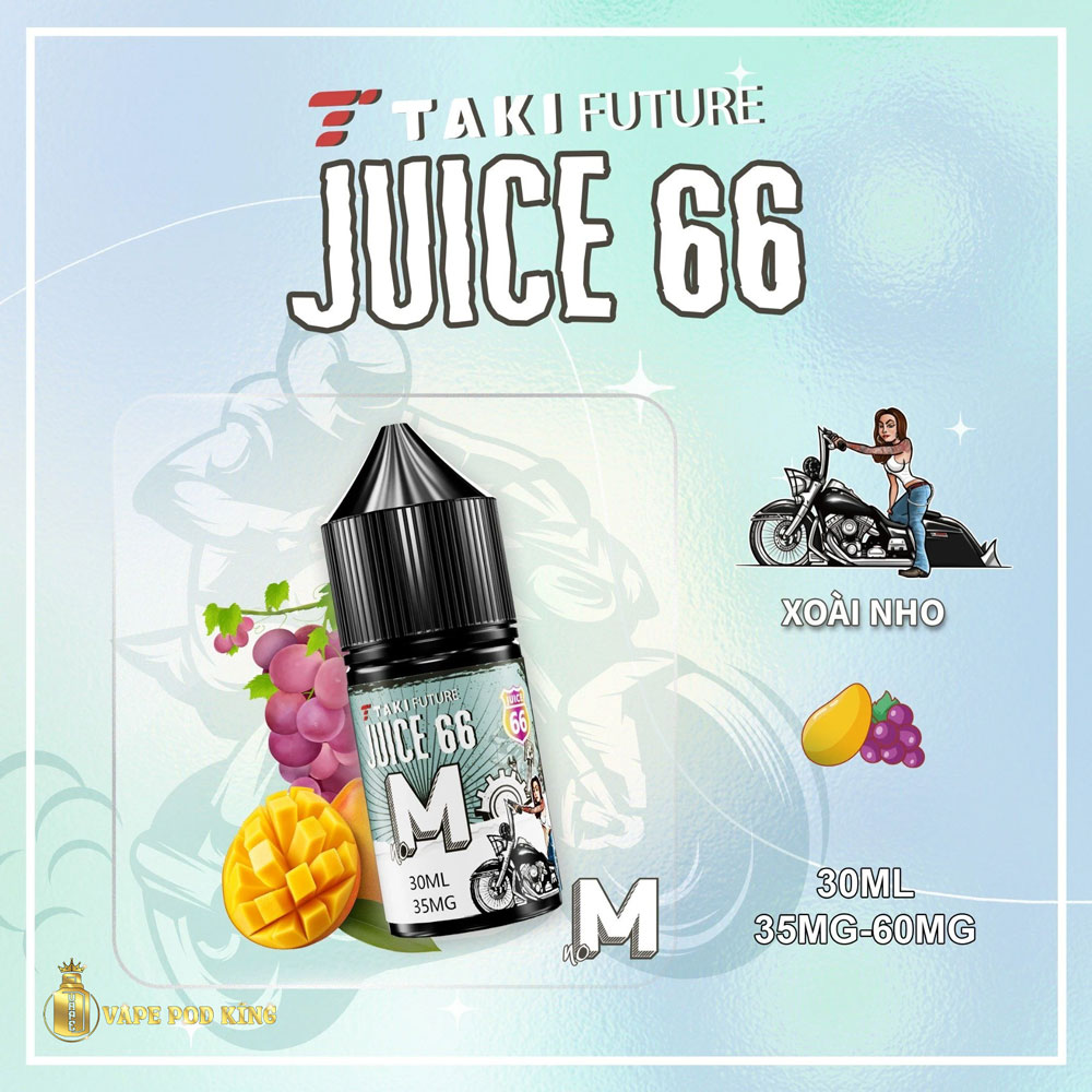 Taki Juice 66 M Xoài Nho