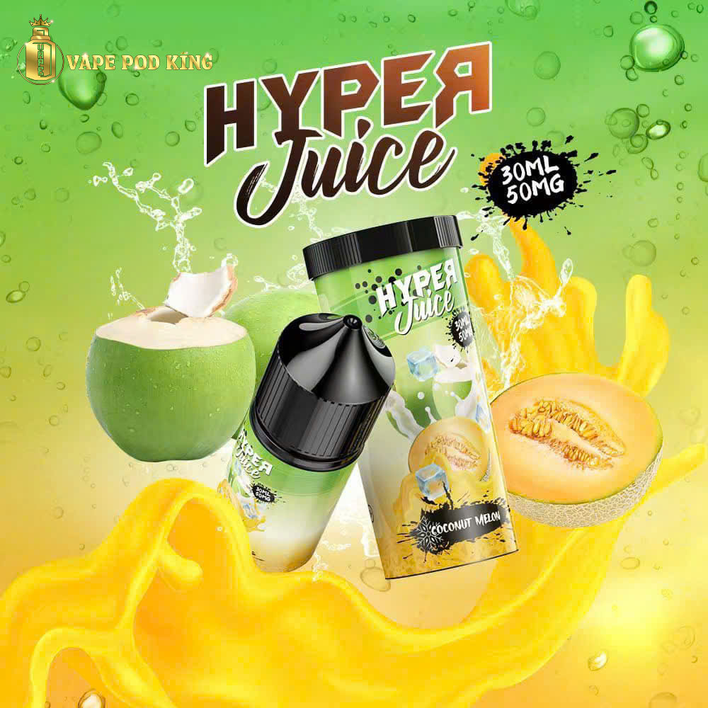 tinh dầu hyper juice Dừa Dưa Gang