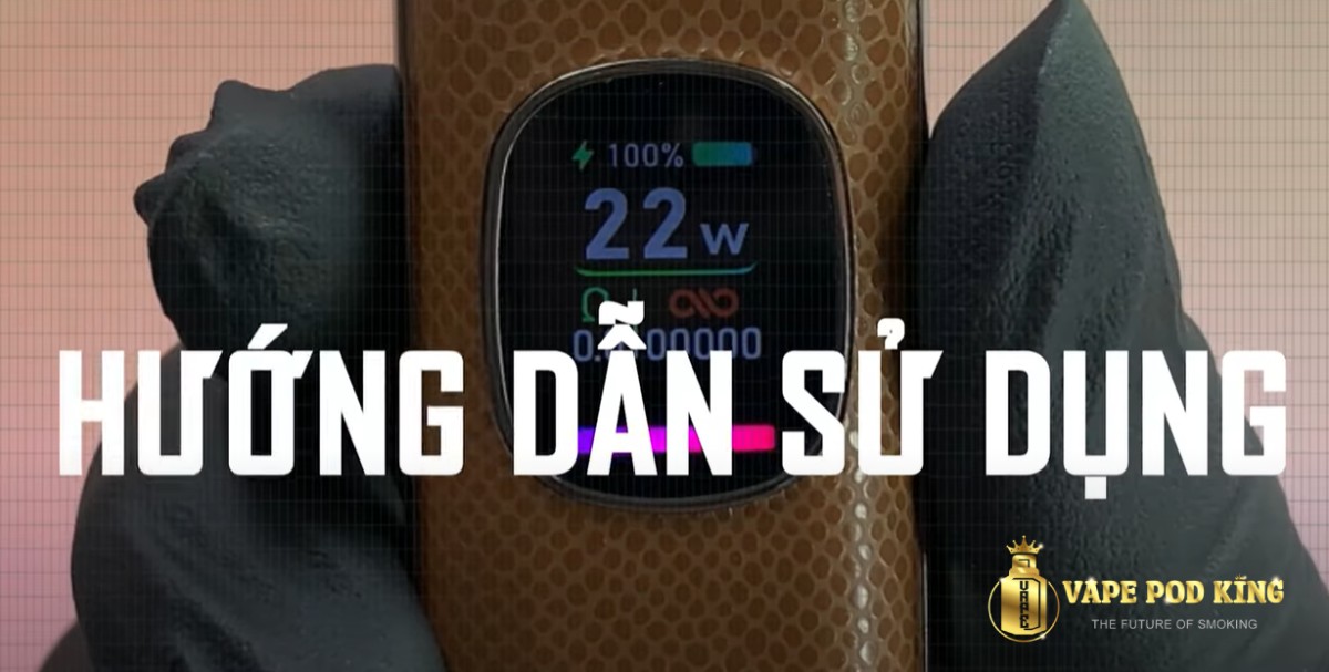 Hướng dẫn chi tiết cách sử dụng Oxva Vprime từ A-Z