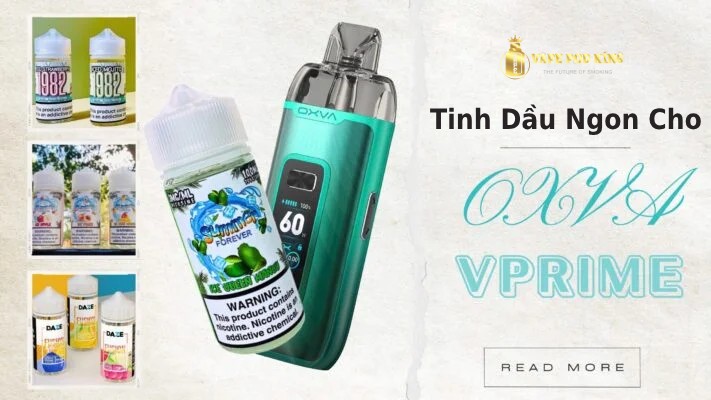 tinh dầu ngon cho pod Oxva Vprime